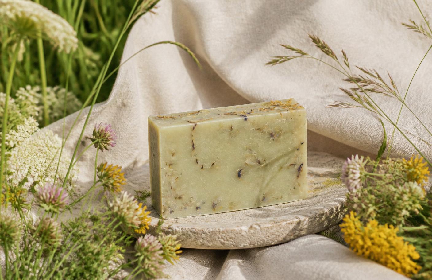 Handgemachte Alpaka Seife Sommerspaziergang